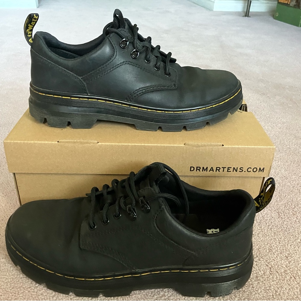 Dr. Martens Men's Black Oxford Shoes